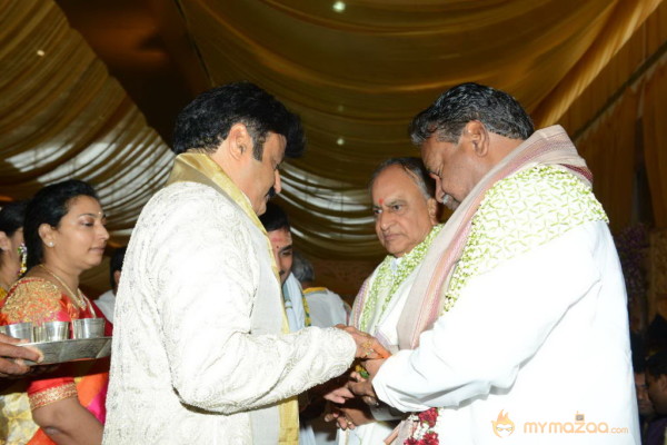 Balakrishna's Daughter Tejaswini Wedding Photos Gallery 