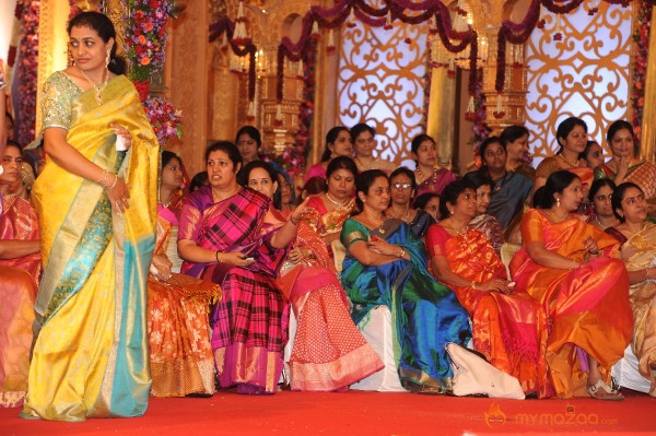 Balakrishna's Daughter Tejaswini Wedding Photos Gallery 