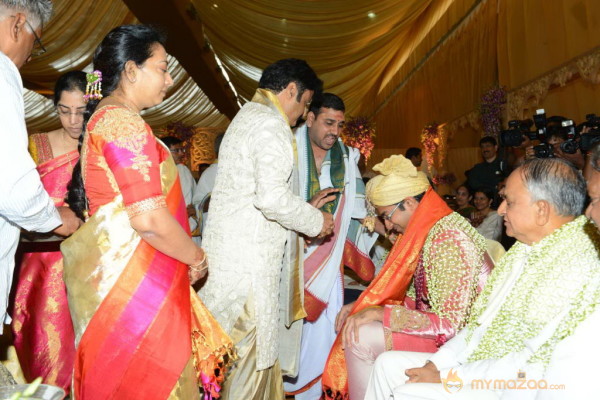 Balakrishna's Daughter Tejaswini Wedding Photos Gallery 