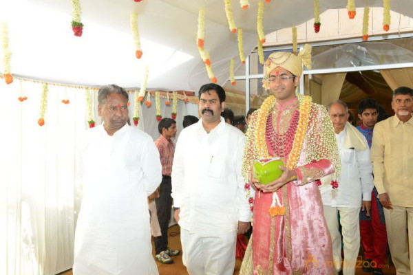 Balakrishna's Daughter Tejaswini Wedding Photos Gallery 