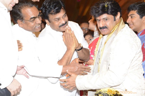 Balakrishna's Daughter Tejaswini Weds Sri Bharat Wedding Photos 