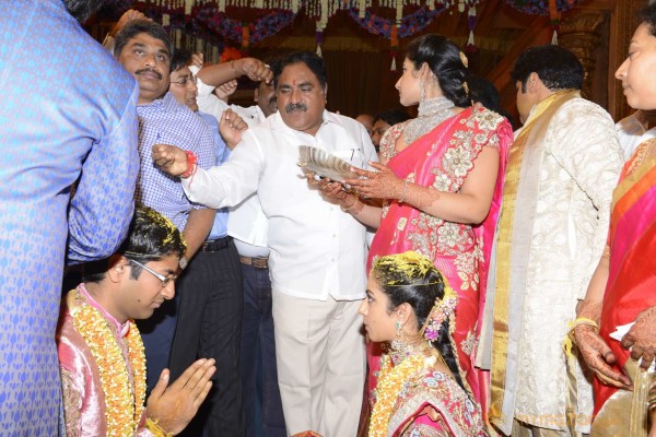 Balakrishna's Daughter Tejaswini Weds Sri Bharat Wedding Photos 