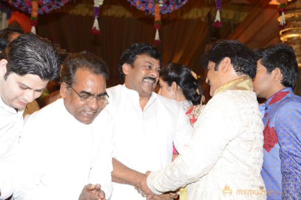 Balakrishna's Daughter Tejaswini Weds Sri Bharat Wedding Photos 