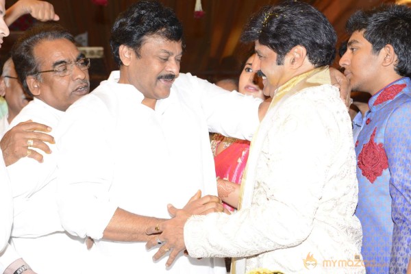 Balakrishna's Daughter Tejaswini Weds Sri Bharat Wedding Photos 