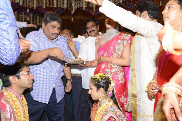 Balakrishna's Daughter Tejaswini Weds Sri Bharat Wedding Photos 