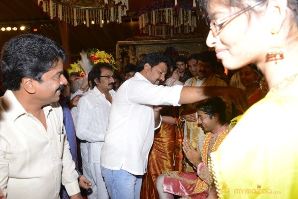 Balakrishna's Daughter Tejaswini Weds Sri Bharat Wedding Photos 