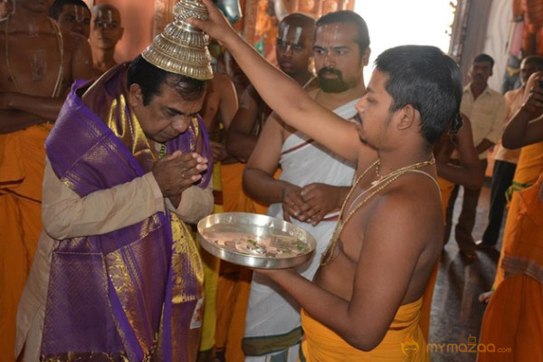 Brahmanandam Visited JIVA Campus