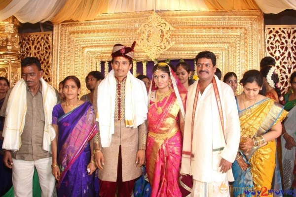 Celebrities at Shivaji Raja Daughter Wedding Photos 