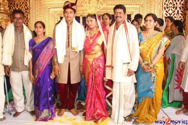 Celebrities at Shivaji Raja Daughter Wedding Photos 