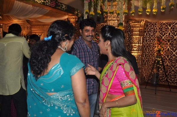 Celebrities at Shivaji Raja Daughter Wedding Photos 