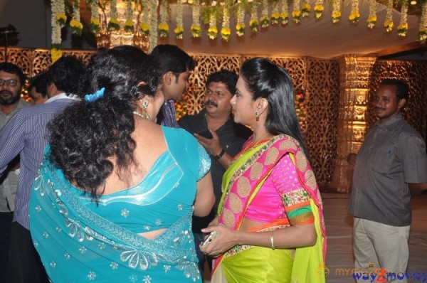 Celebrities at Shivaji Raja Daughter Wedding Photos 