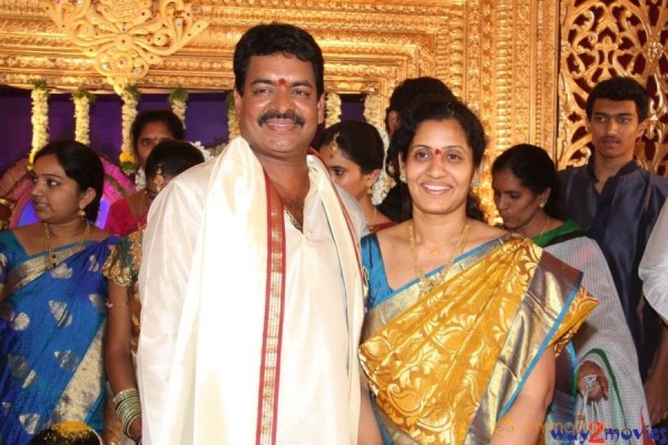 Celebrities at Shivaji Raja Daughter Wedding Photos 