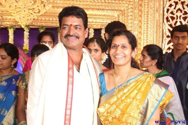 Celebrities at Shivaji Raja Daughter Wedding Photos 