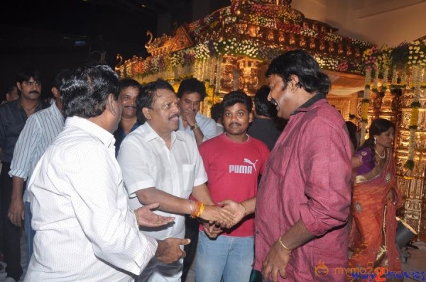 Celebrities at Shivaji Raja Daughter Wedding Photos 