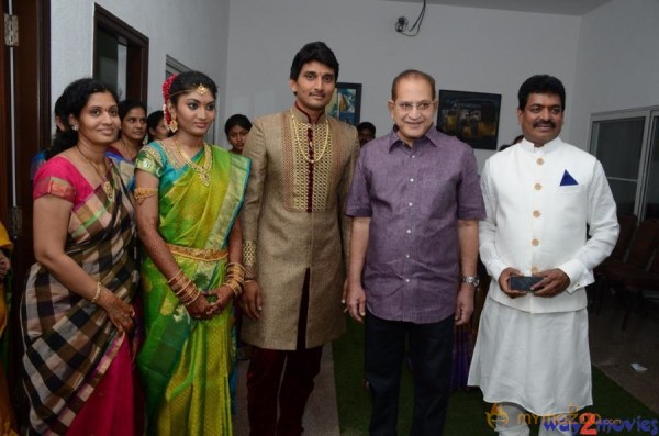 Celebrities at Shivaji Raja Daughter Wedding Photos 