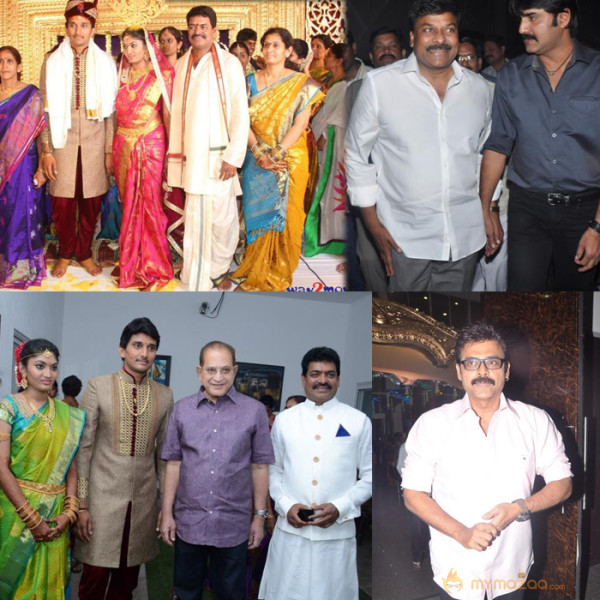 Celebrities at Shivaji Raja Daughter Wedding Photos 