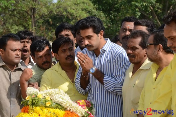 Nandamuri Family at NTR Ghat 