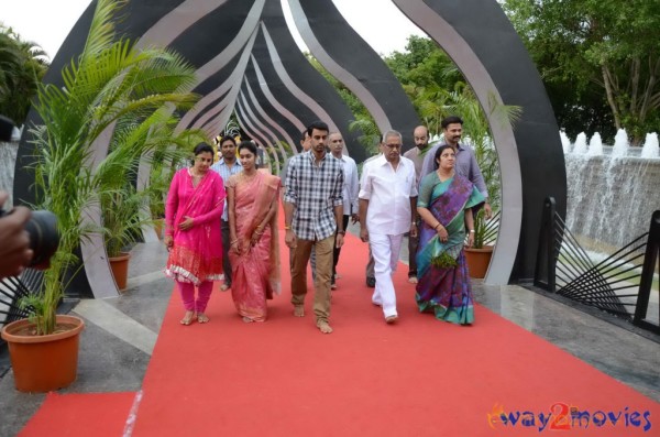 Nandamuri Family at NTR Ghat 