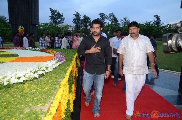 Nandamuri Family at NTR Ghat 