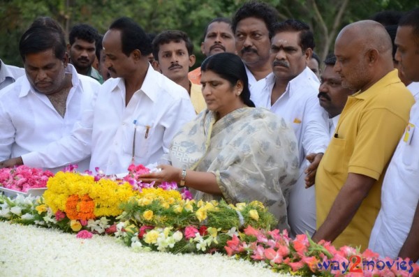 Nandamuri Family at NTR Ghat 