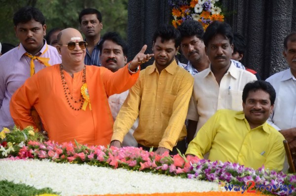 Nandamuri Family at NTR Ghat 