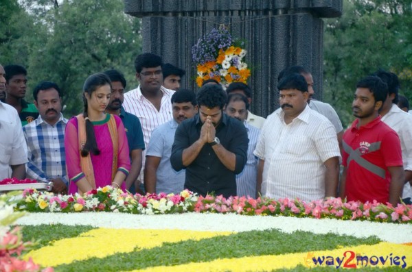 Nandamuri Family at NTR Ghat 