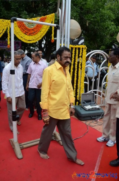 Nandamuri Family at NTR Ghat 