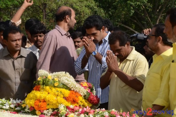 Nandamuri Family at NTR Ghat 