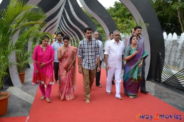 Nandamuri Family at NTR Ghat 