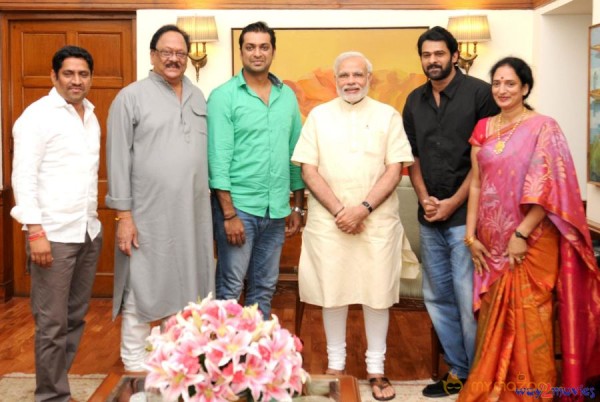 Prabhas Meets Top Politicians Photos 