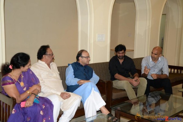 Prabhas Meets Top Politicians Photos 