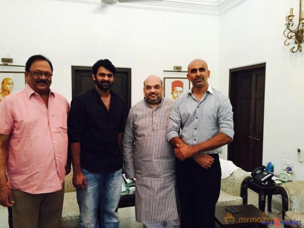 Prabhas Meets Top Politicians Photos 