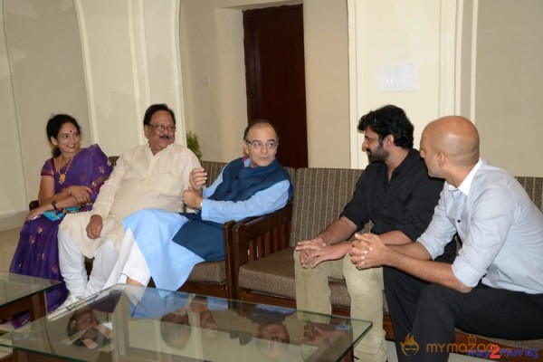 Prabhas Meets Top Politicians Photos 