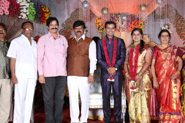 Prathani Rama Krishna Goud Son's Wedding Reception Photos 