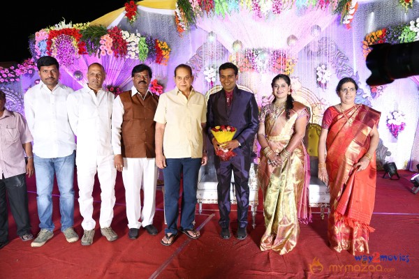 Prathani Rama Krishna Goud Son's Wedding Reception Photos 