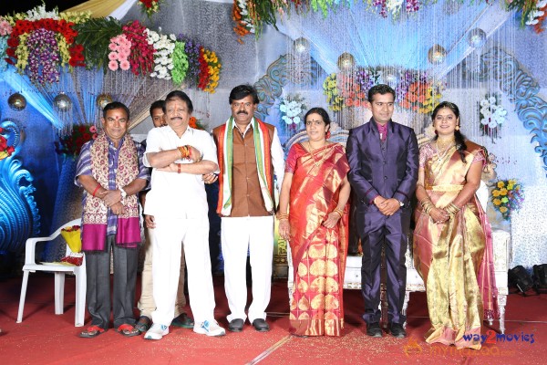 Prathani Rama Krishna Goud Son's Wedding Reception Photos 