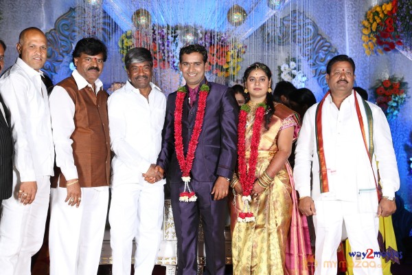 Prathani Rama Krishna Goud Son's Wedding Reception Photos 