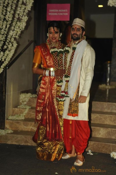 Sameera Reddy Wedding Photos 