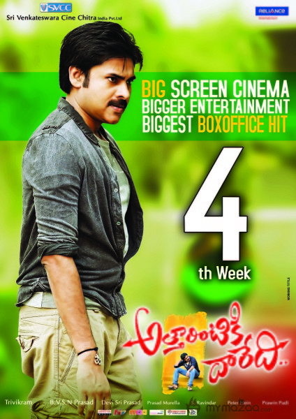 Attarintiki Daredi 4th Week New Posters 