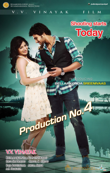 Bellamkonda Srinivas New Movie Wallpapers 