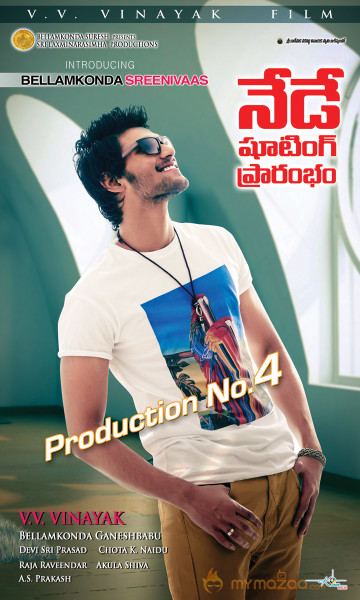 Bellamkonda Srinivas New Movie Wallpapers 