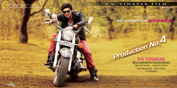 Bellamkonda Srinivas New Movie Wallpapers 