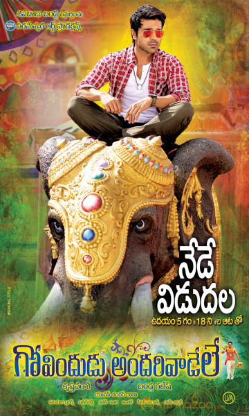 Govindudu Andarivadele Movie Release Wallpapers 