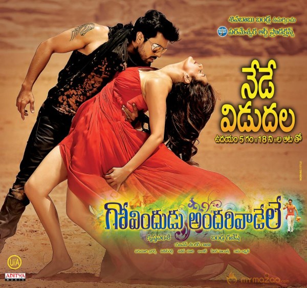 Govindudu Andarivadele Movie Release Wallpapers 