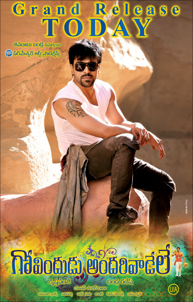 Govindudu Andarivadele Movie Release Wallpapers 