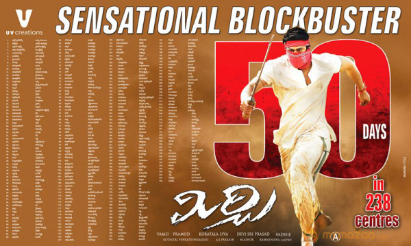 Mirchi Movie 50 Days Wallpapers 