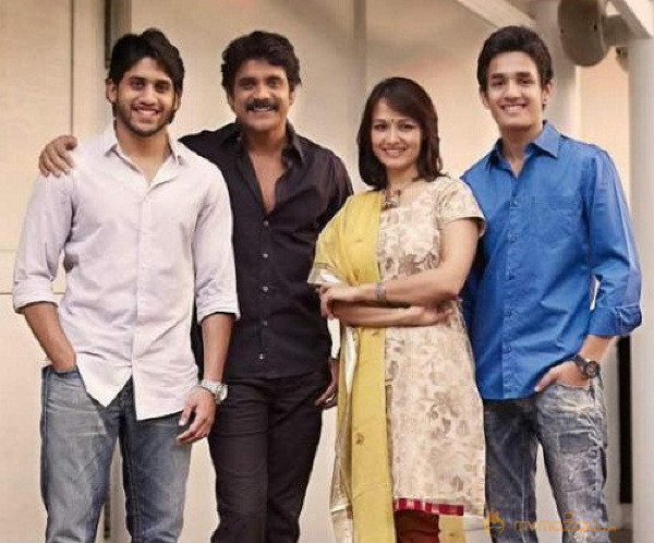 Akkineni Family Rare Photos - Nagarjuna, Naga Chaitanya and Akhil 