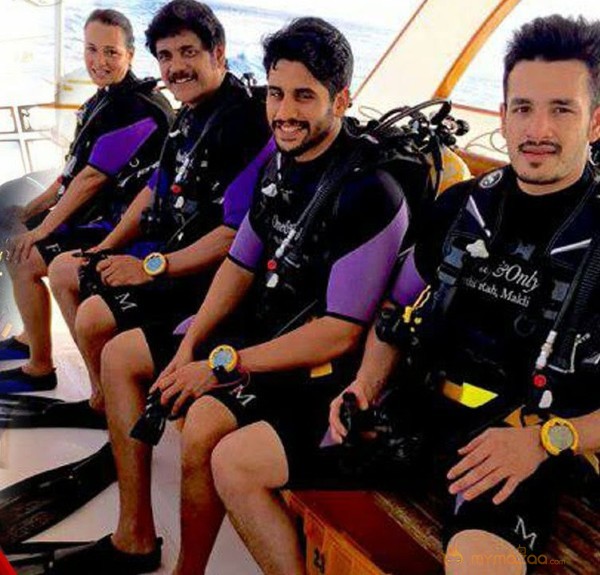 Akkineni Family Rare Photos - Nagarjuna, Naga Chaitanya and Akhil 