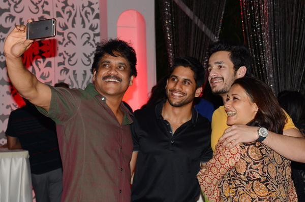 Akkineni Family Rare Photos - Nagarjuna, Naga Chaitanya and Akhil 