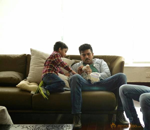 Ram Charan's Dhruva Working Stills 